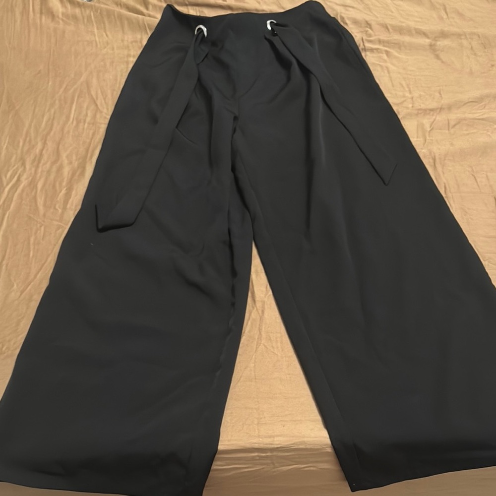Nanette Lepore Black Wide Leg Pants
